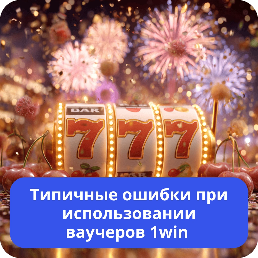 Типичные ошибки при использовании ваучеров 1win